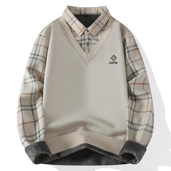 Beyond Raw Plaid Knitwear 2-in-1 All Season Combo