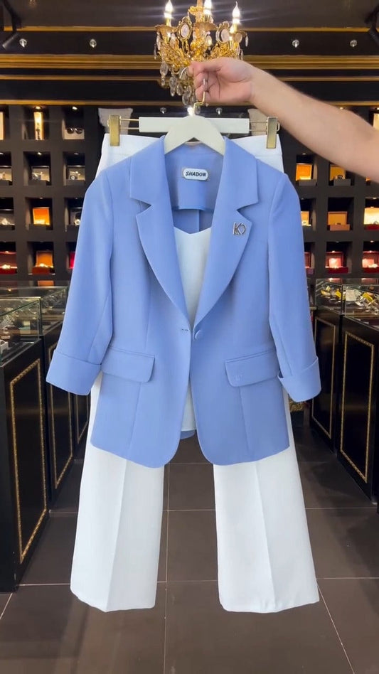 Beyond Raw™️  Lightweight & Breathable Blazer Set