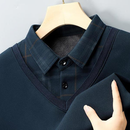 Beyond Raw Plaid Knitwear 2-in-1 All Season Combo