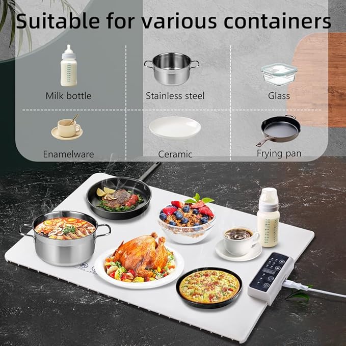 Beyond Raw Foldable Food Warming/Cooking Mat