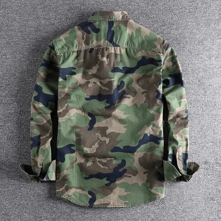 Beyond Raw Camouflage Full Sleeve Shirt