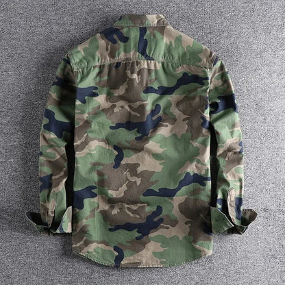 Beyond Raw Camouflage Full Sleeve Shirt