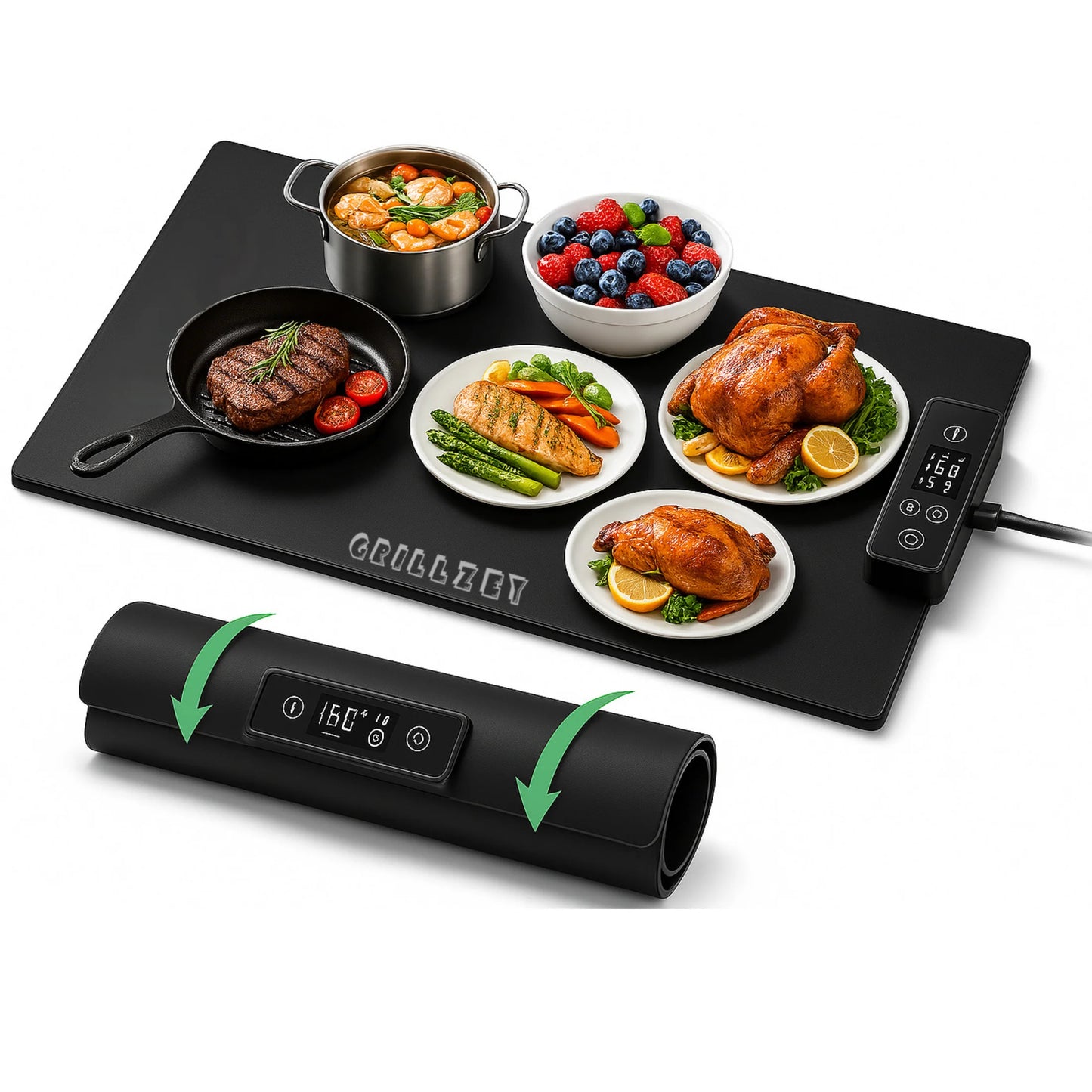 Beyond Raw Foldable Food Warming/Cooking Mat